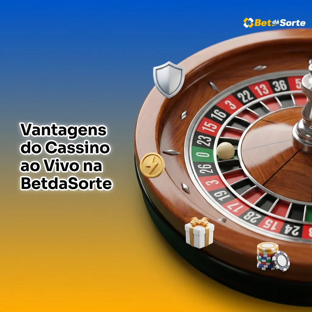 Cassino ao vivo brasileiro com dealers que falam português, transmissão em HD e pagamentos instantâneos em Pix na plataforma BetdaSorte.